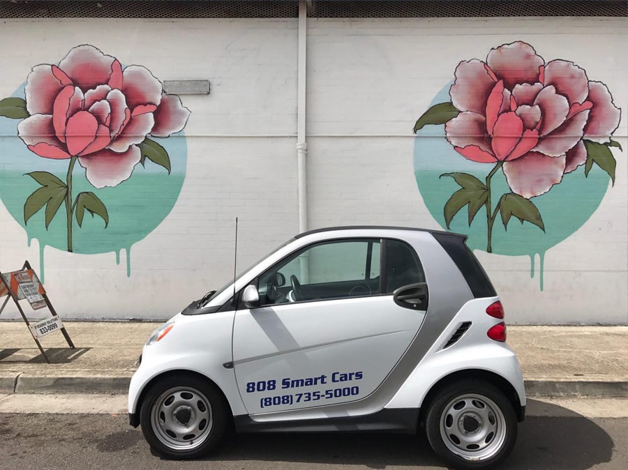 Honolulu, HI smart cars with storage for rent